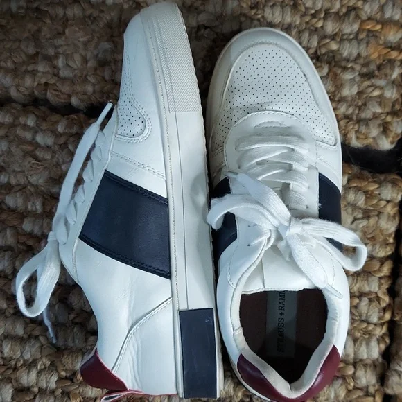 Strauss + Ramm Low Top Lace Up Sneaker/Tennis Shoe - Picture 6 of 10